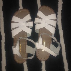 Never worn salt water white sandals